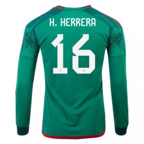 mexico Hector Herrera 16 2023/2024 Hjemmebanetrøje Langærmet